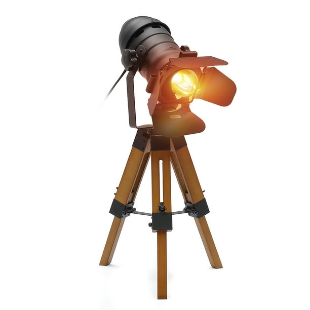 Vintage Nautical Lighting Searchlight Spotlight Theater Light Floor Lamp Tripod* Vintage Nautical Lighting Searchlight Spotlight Theater Light Floor Lamp Tripod*